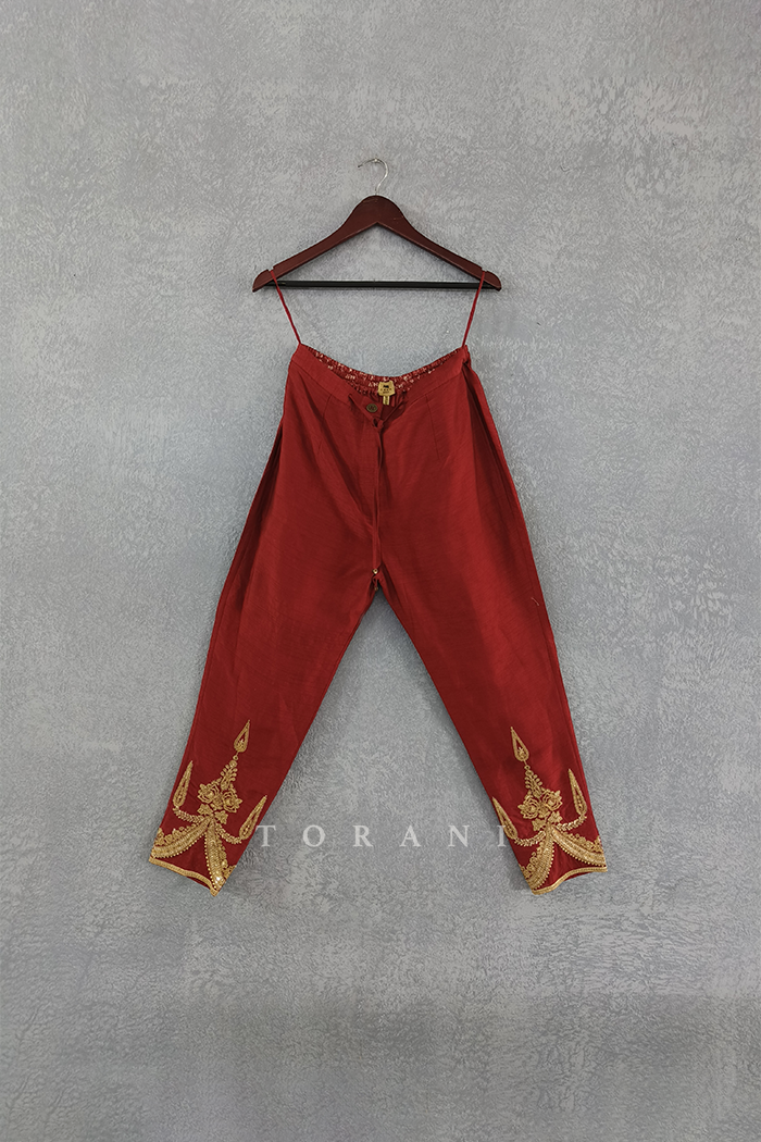 Sale- Sindoori Kanak Pants