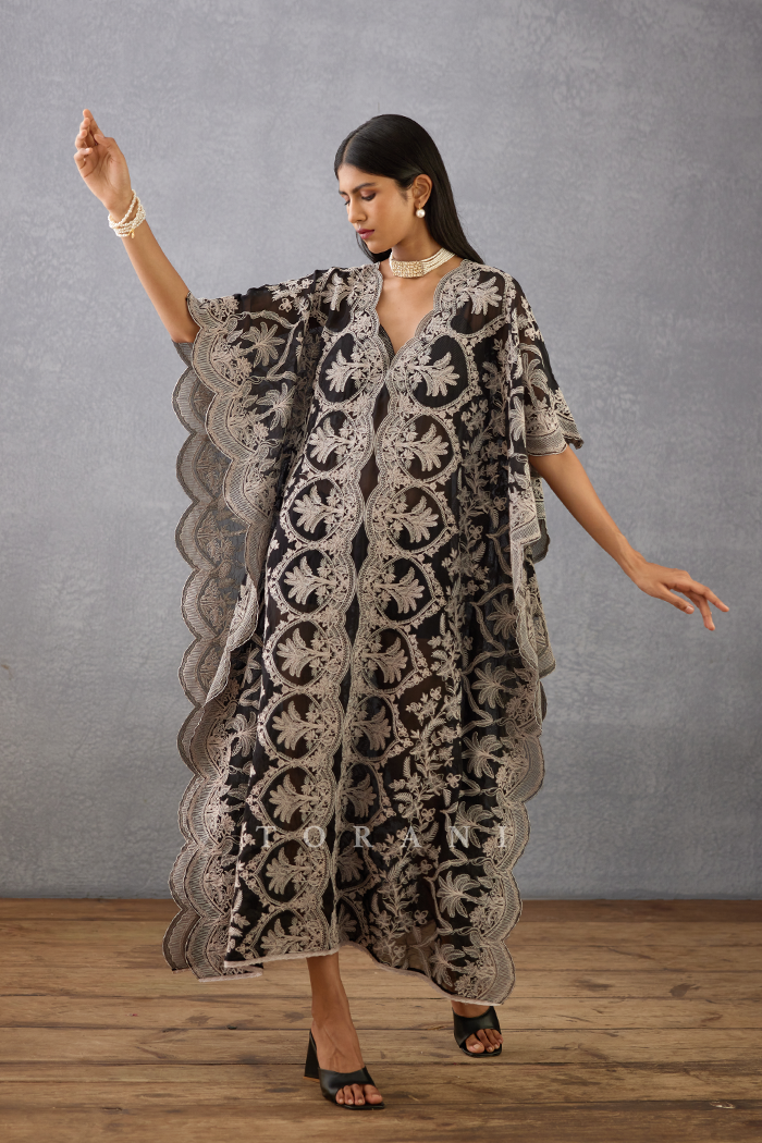 Raat Rani Aqsa Kaftan Set