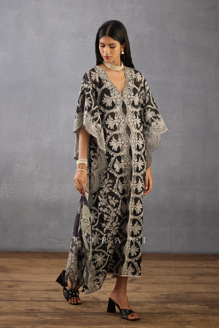 Raat Rani Aqsa Kaftan Set