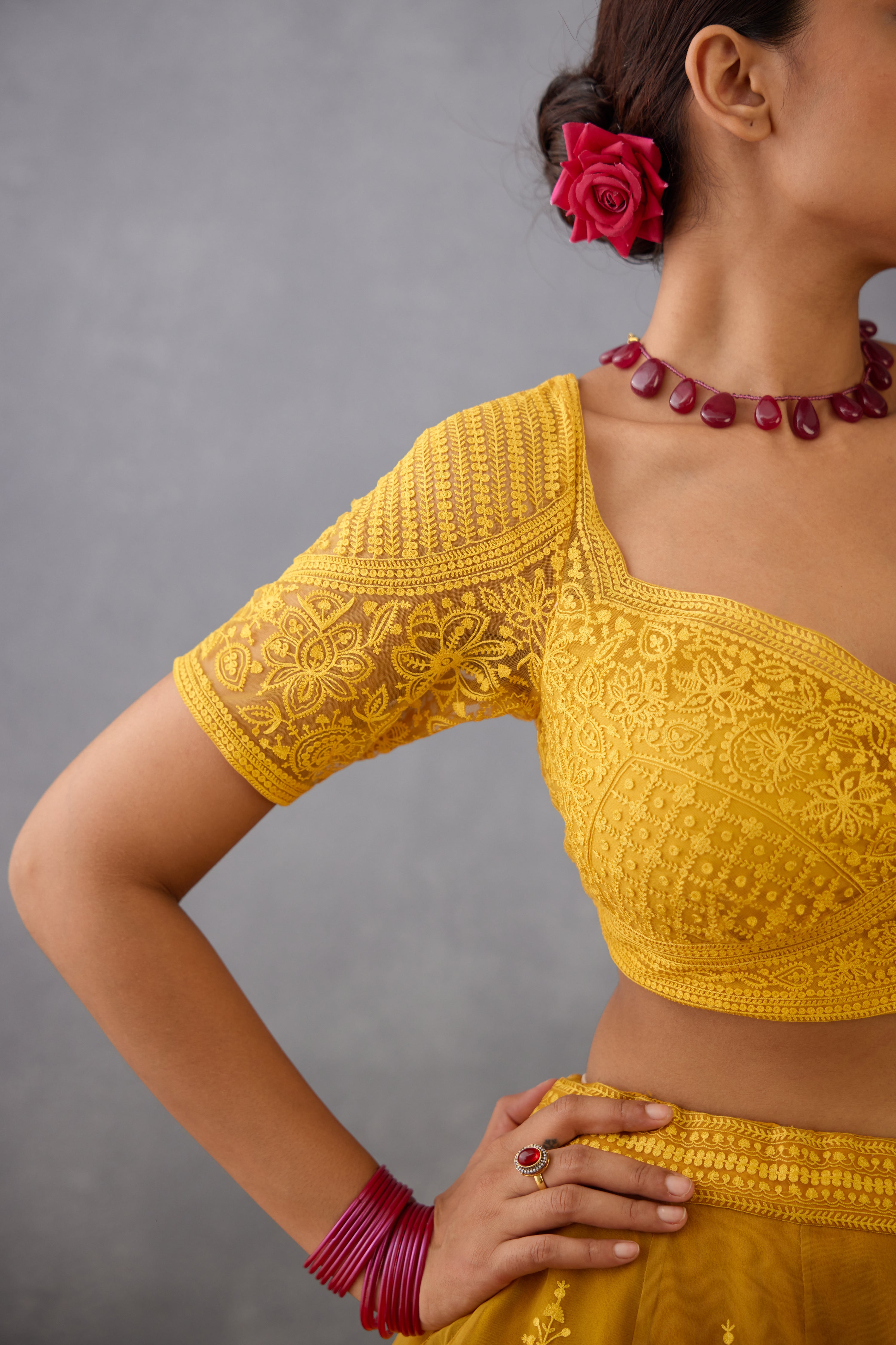 Sunehra Meher Passa Blouse