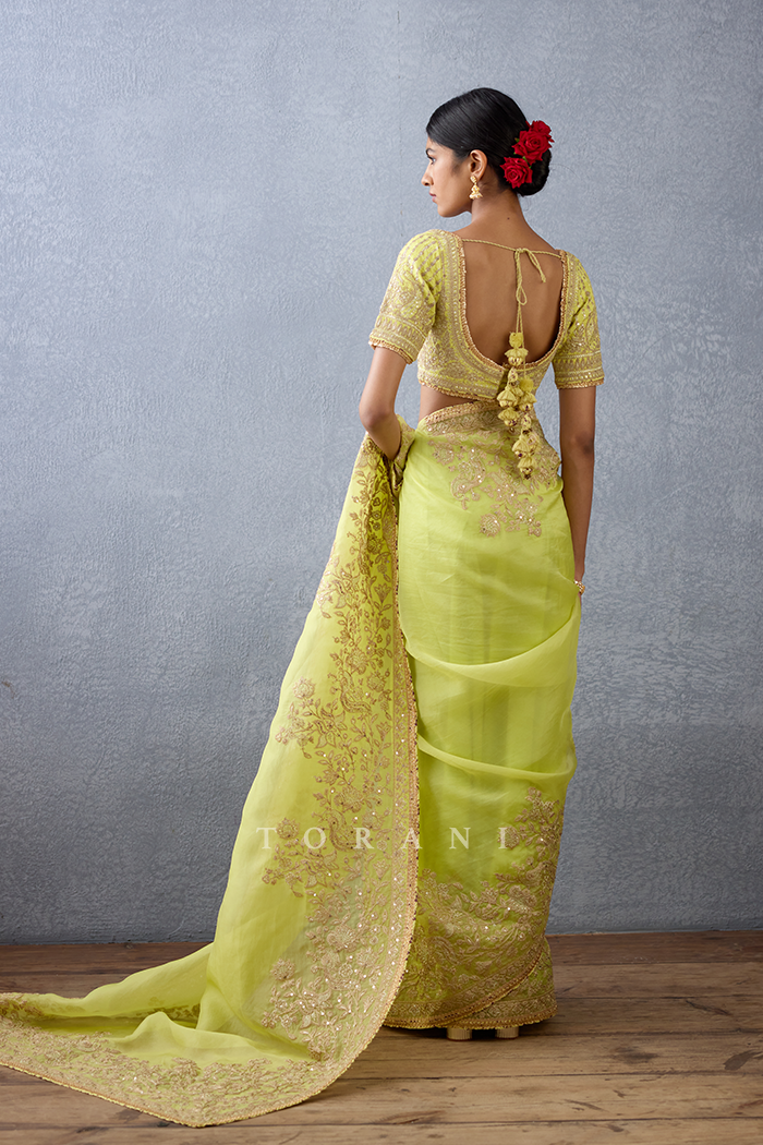 Gul-Mina Yashoda Saree