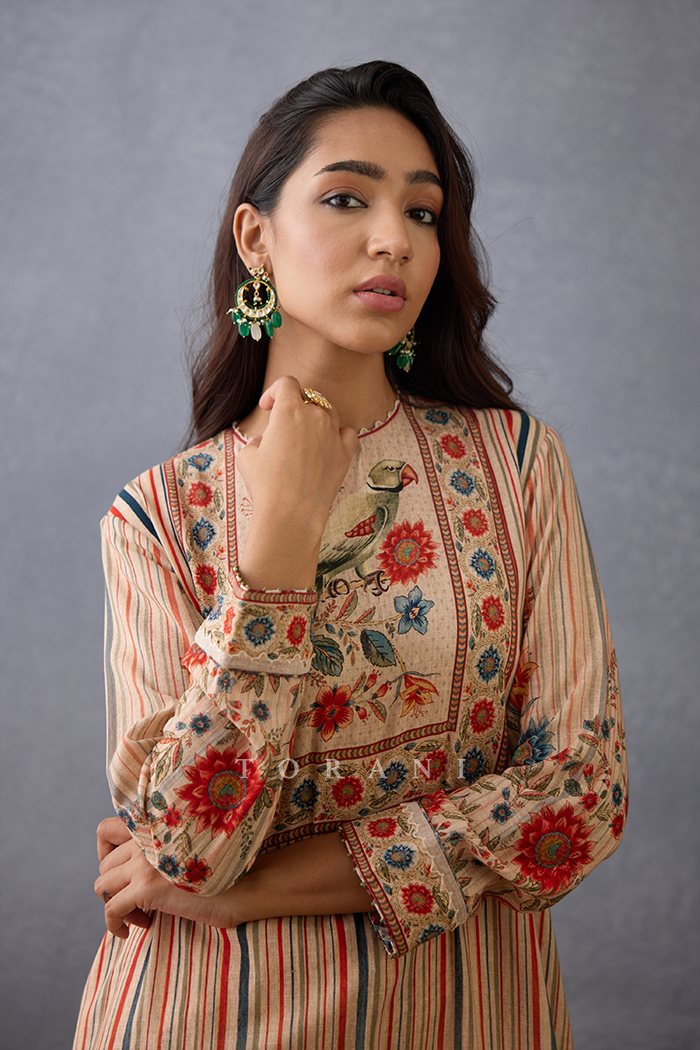 Badami Maham Kurta Set