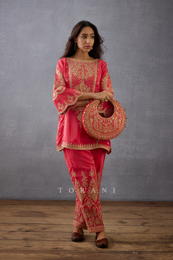 RTS - Gul-Kand Hobo Bag