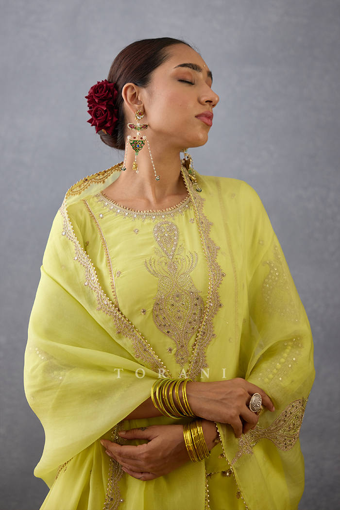 Gul-Mina Mariam Kurta Set