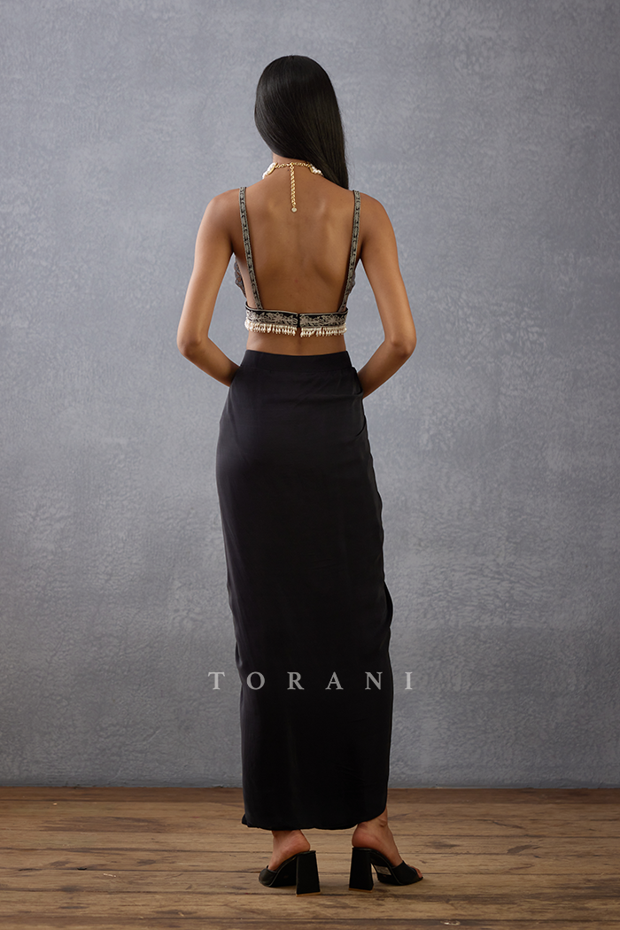 Raat Rani Zuri Cape Set