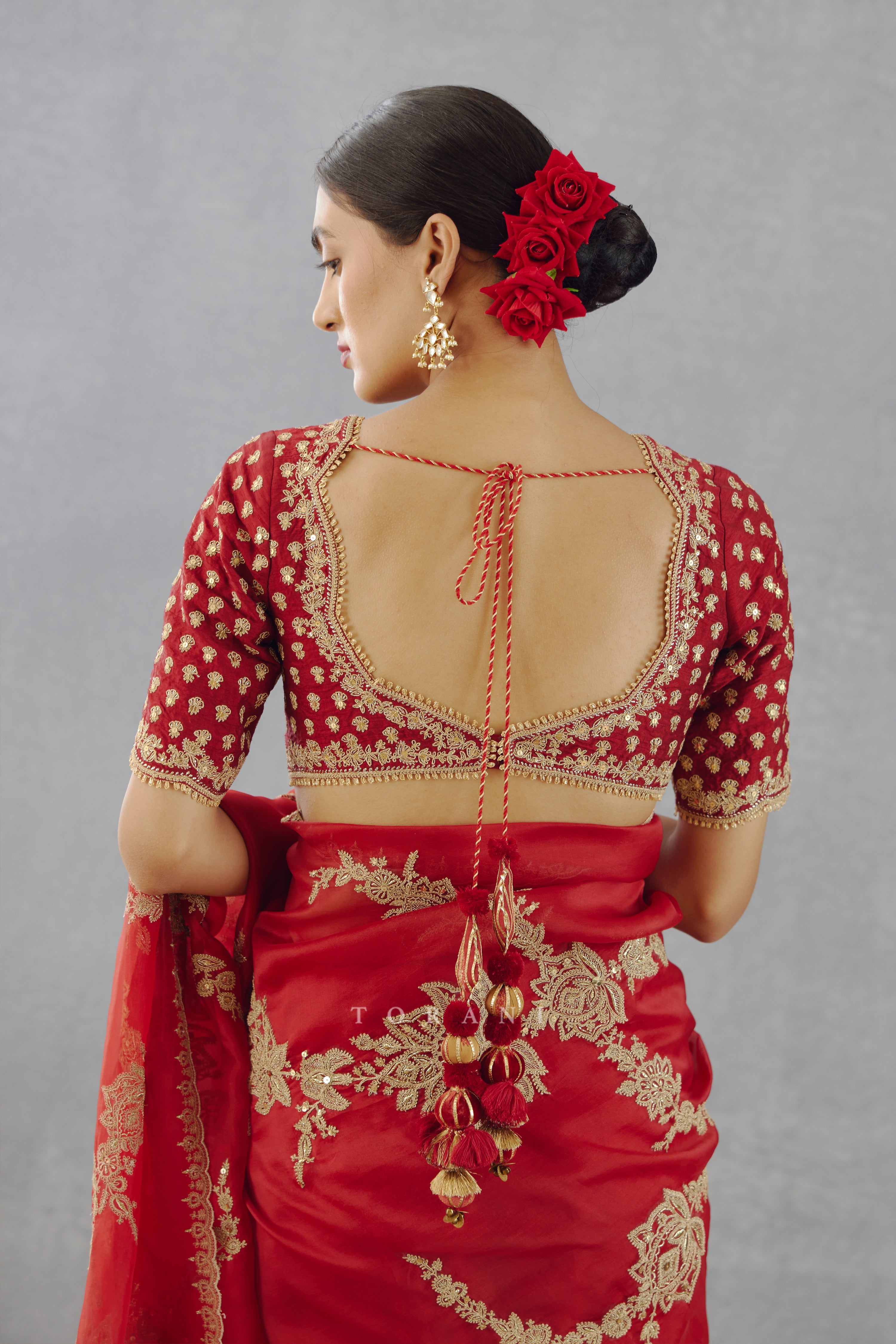 SALE - Sindoori Daavya Blouse