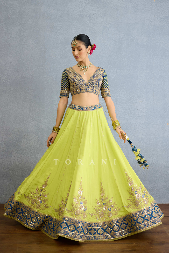 Gul-Mina Indu Lehenga Set
