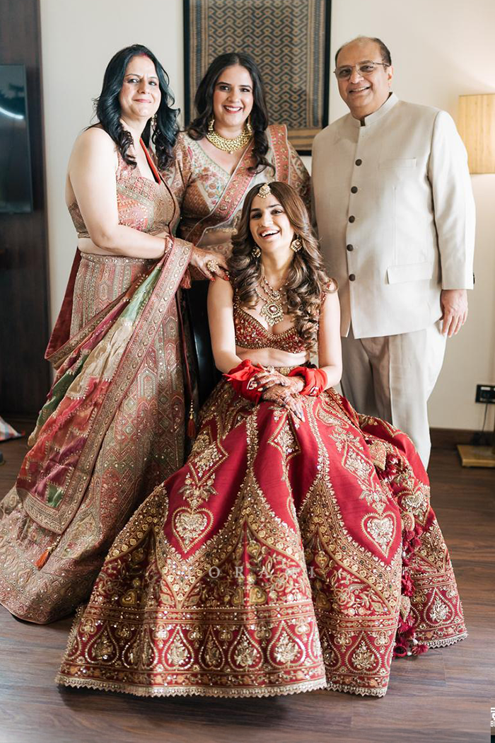 Vidhi Bhatia in our Shamse Humaira Lehenga Set