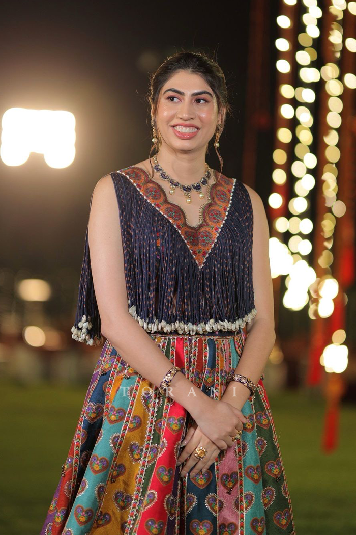 Shivangi Bhadani in our Dil Rang Jiva Lehenga Set
