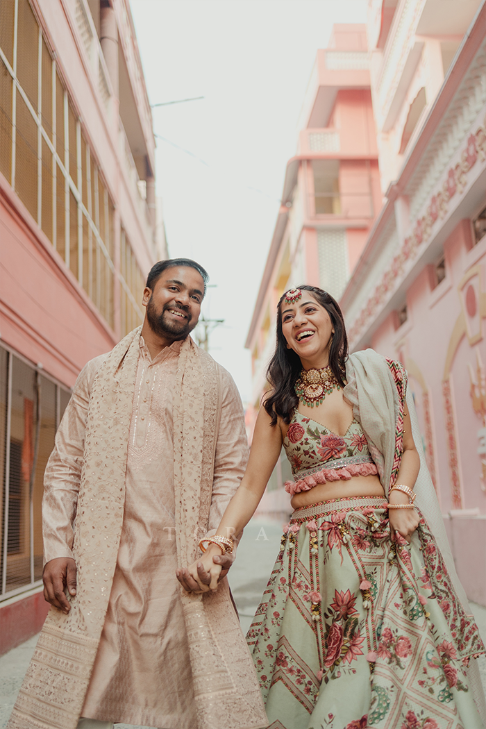 Shruti Bhatia In Our Jaituni Waheeda Lehenga Set