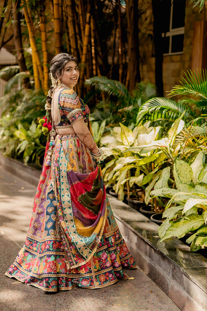 Nikita Gupta in our Dil Rangrez Jiya Lehenga Set