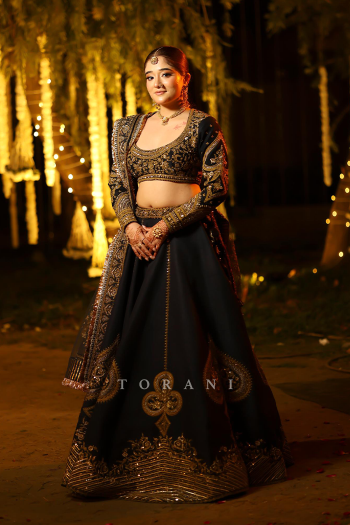 Anubha Singh in our Bhadra Nazia Lehenga Set