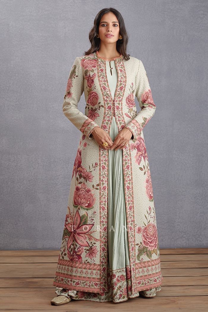 Jaituni Dhuni Jacquard Jacket Set