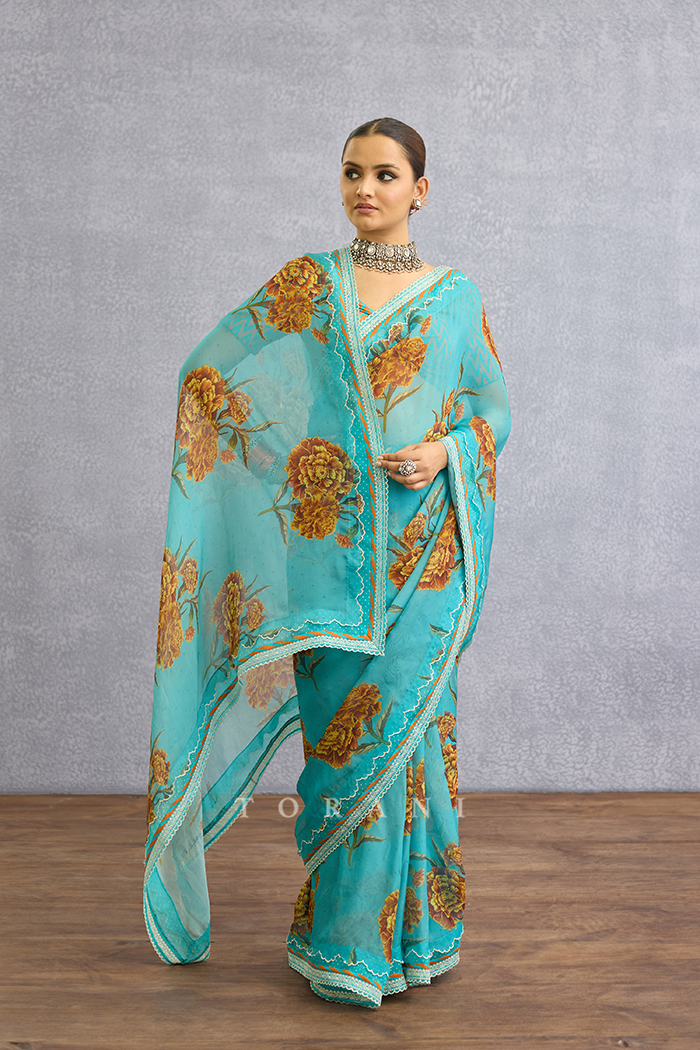 Firoza Raasika Saree