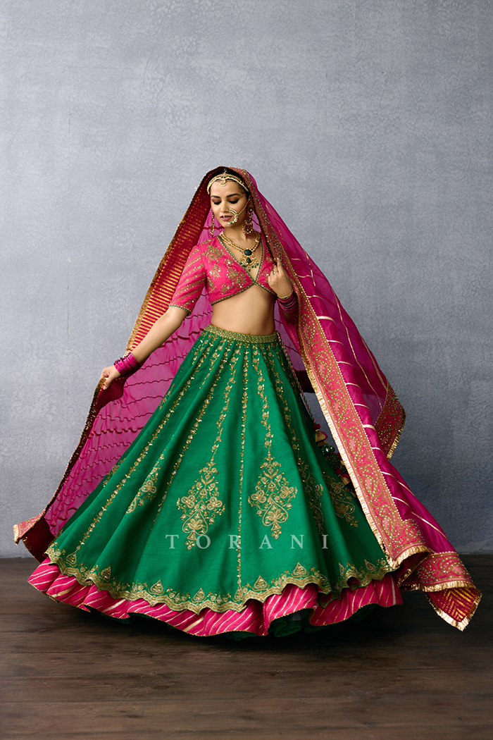 Mayuri Gulkhaira Srisa Lehenga Set