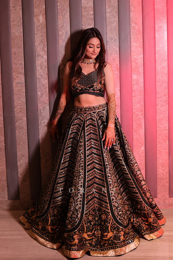Priyanka Bhatt in our Gulghast Noor Lehenga Set