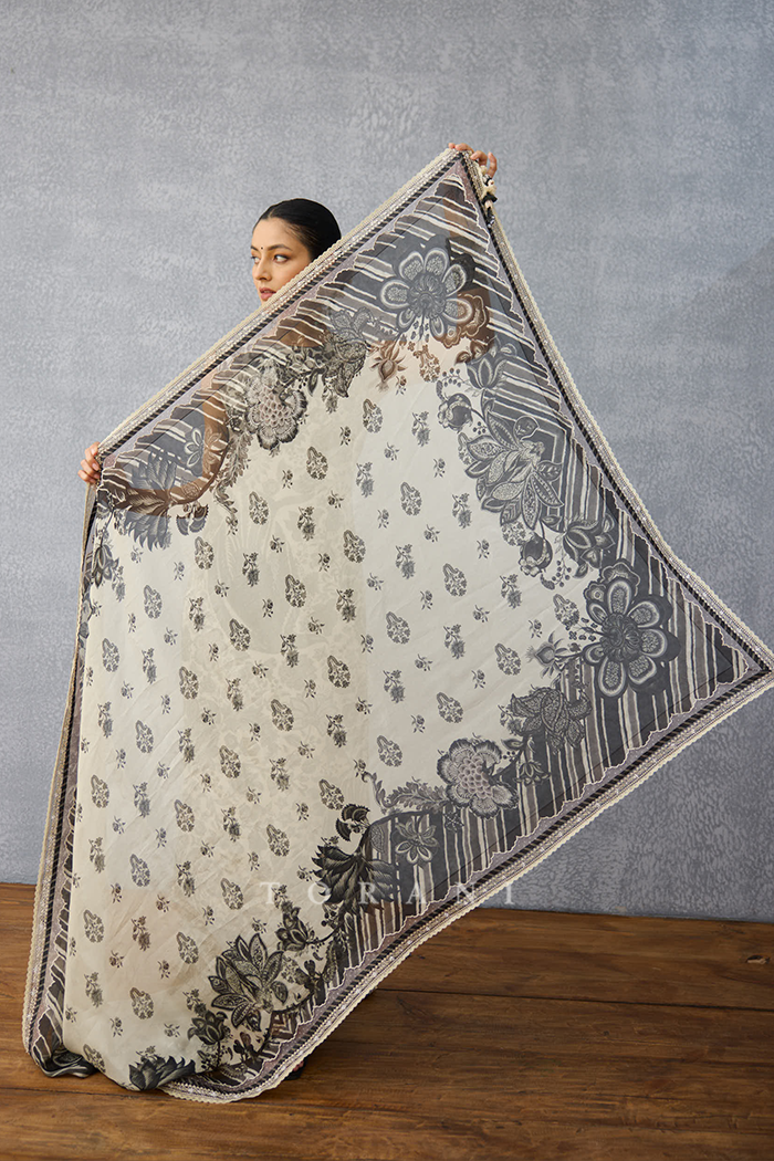 Kalamkari Tanuja Odhni