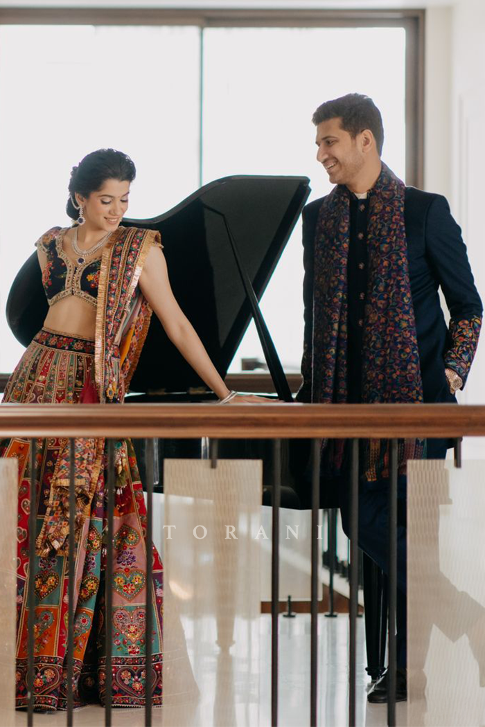 Shubhangi Mehrotra In Our Custom Dil-Rang Shareefa Rangrez Lehenga Set