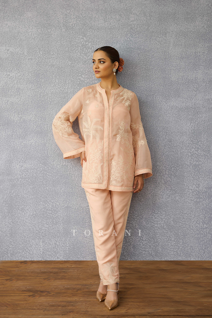 Gul-Mohar Aabia Co-ord Set