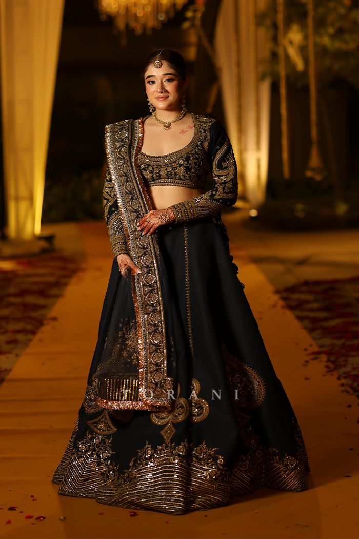 Anubha Singh in our Bhadra Nazia Lehenga Set