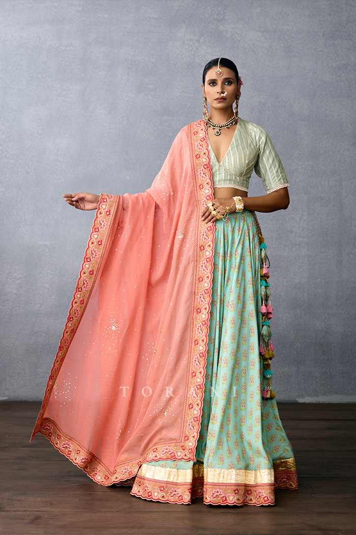 Neer-Kashish Kumuda Harika Lehenga Set