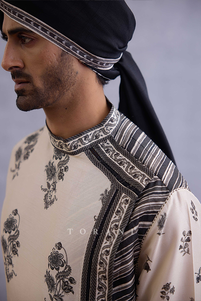 Kalamkari Kirav Kurta Set