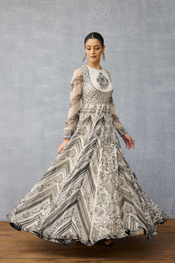 Kalamkari Naynaa Anarkali Set