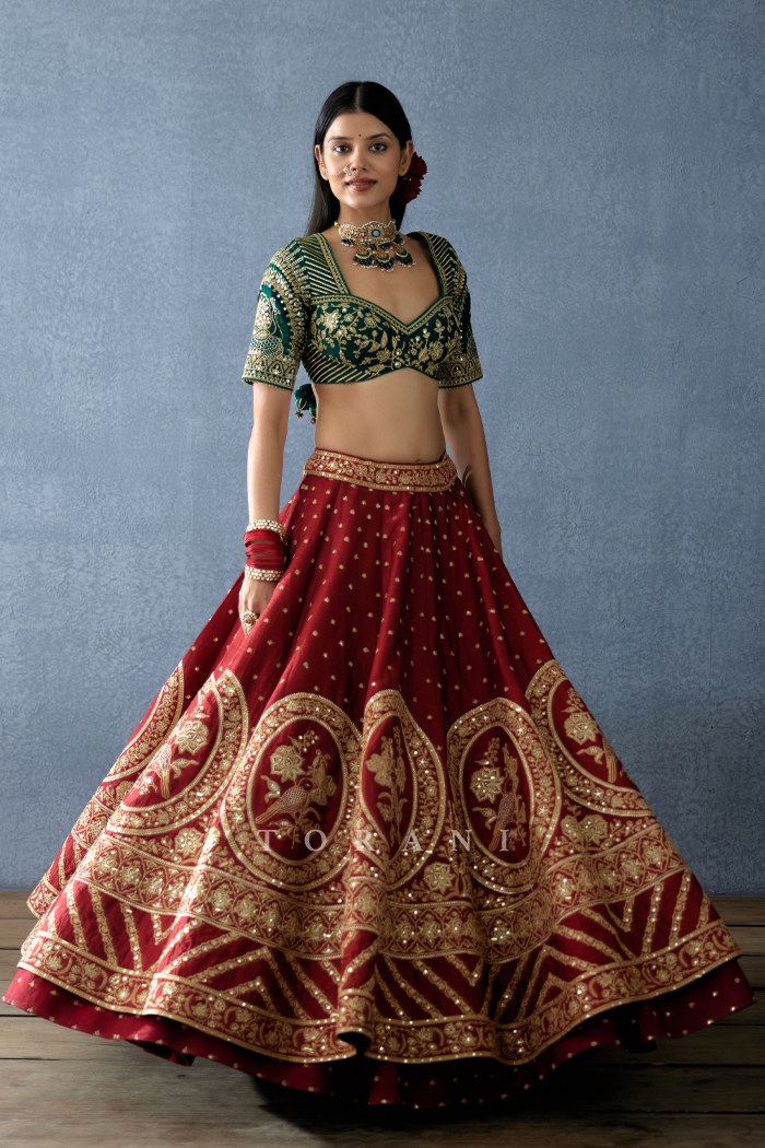 Rubaani Sadaf Lehenga Set