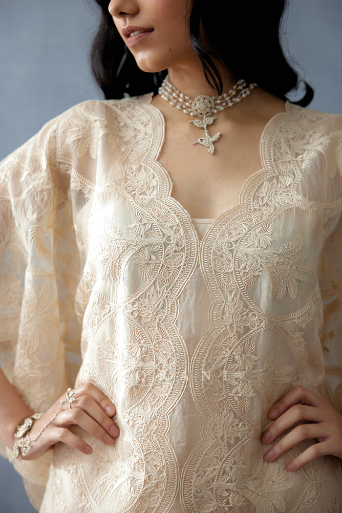 Badami Aqsa Kaftan Set