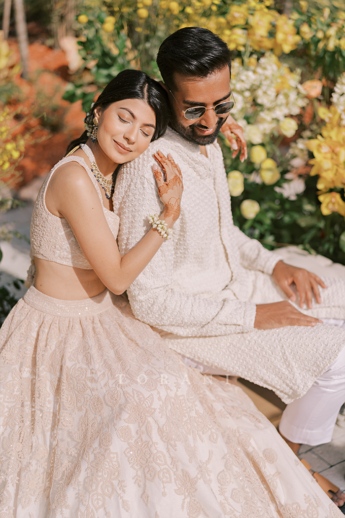 Aastha Sheth In Our Custom Swetah Hansini Lehenga Set