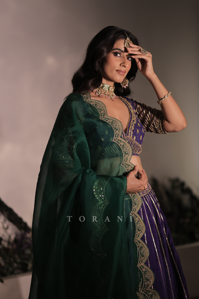 Aditi Mishra in our Aparajita Talat Lehenga Set