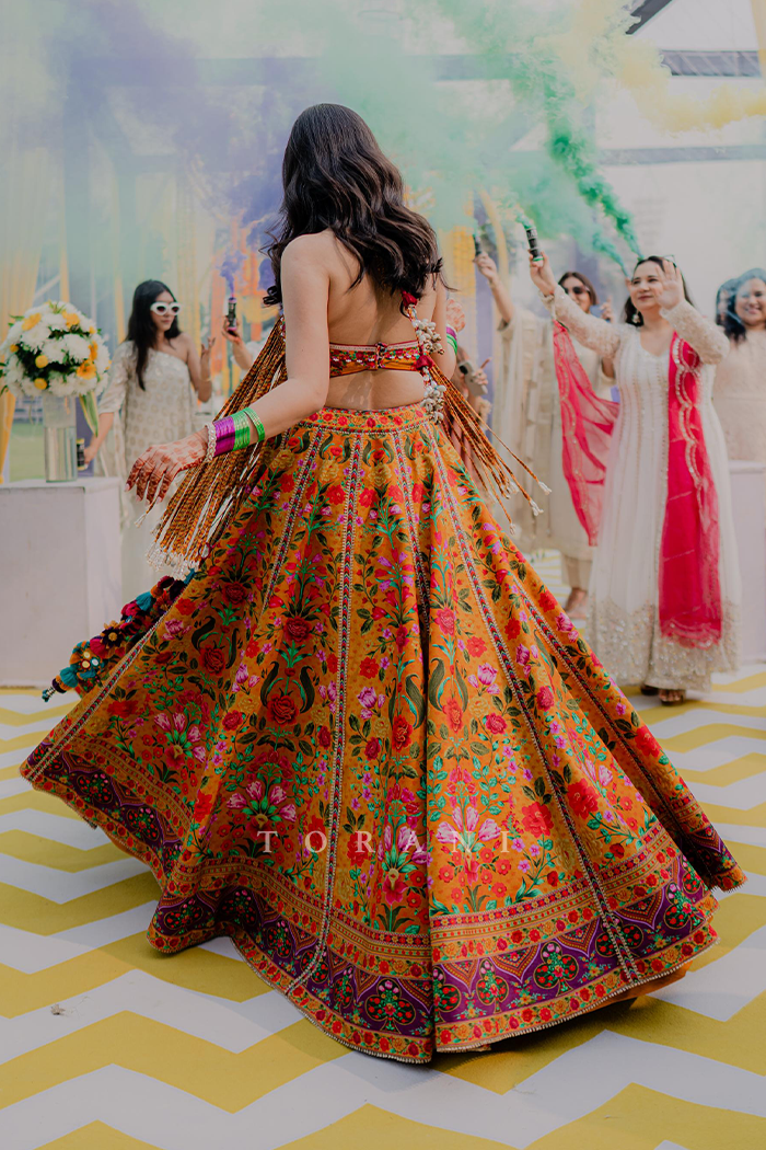 Priyanka Wadhwa in our Dil Seher Sejal Lehenga Set