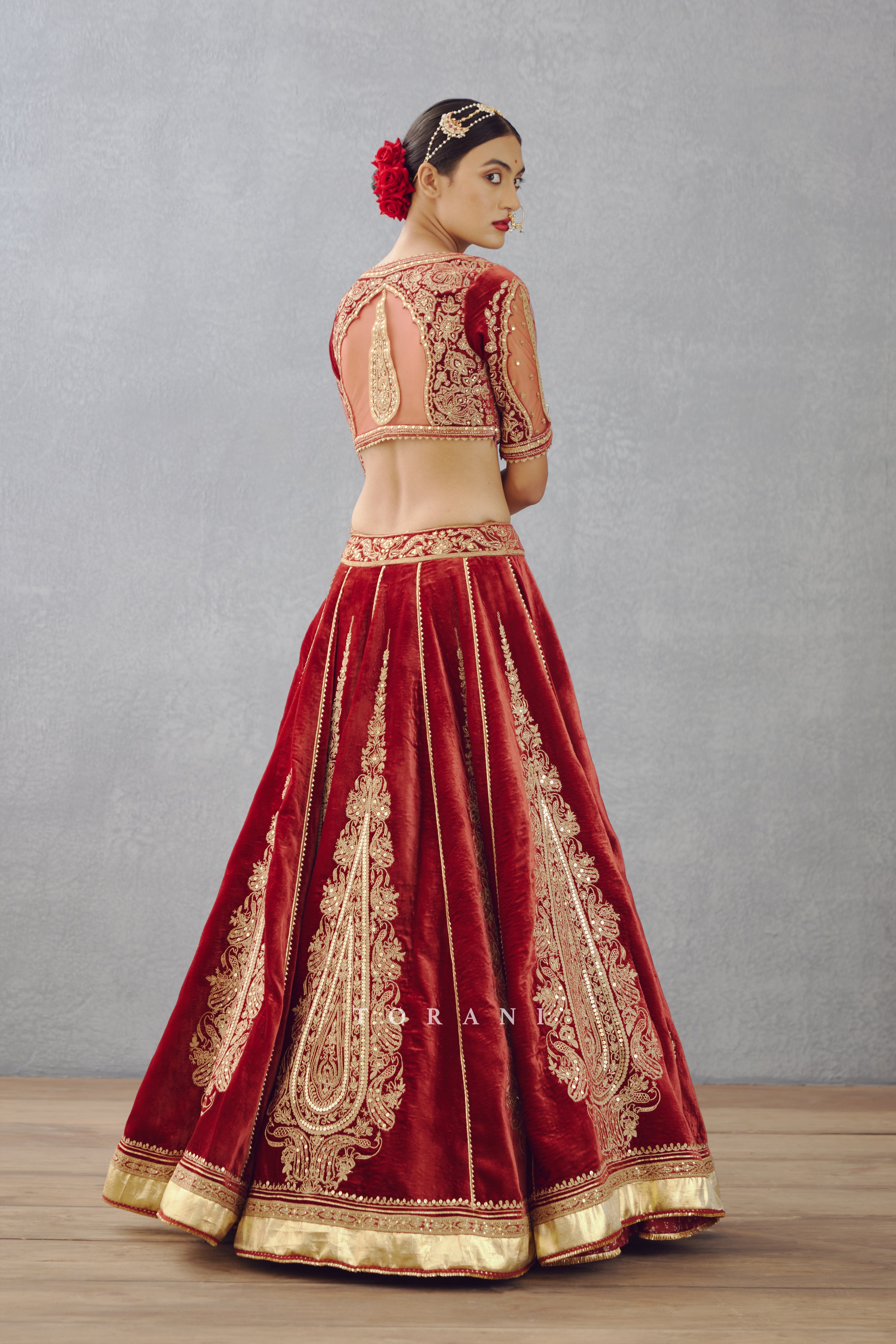 Sindoori Dhwani Lehenga Set