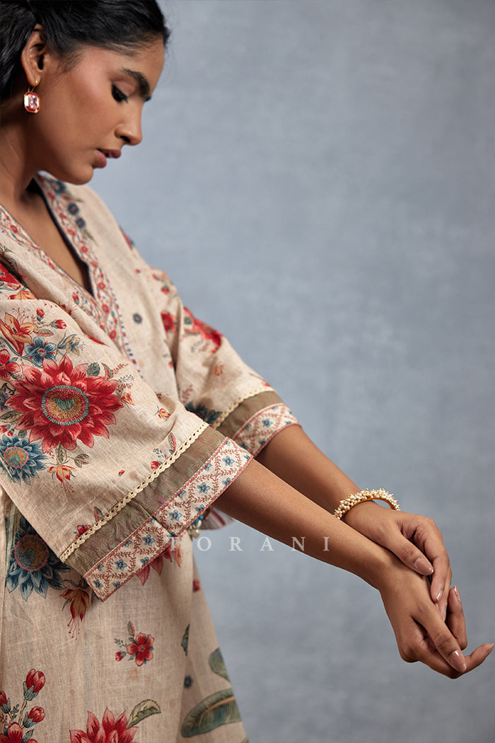 Badami Bahaar Kurta Set