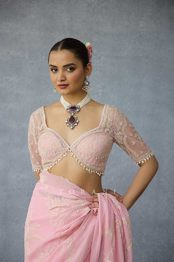 Gulaban Pankhuri Blouse