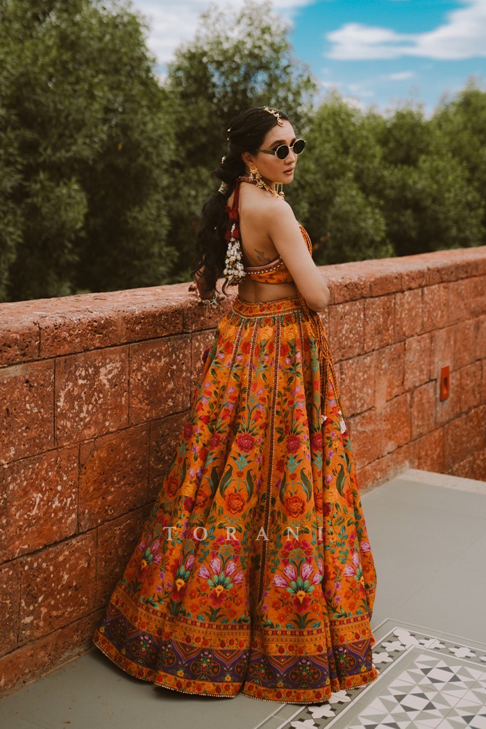 Isha gupta in Our Dil Seher Sejal Lehenga Set