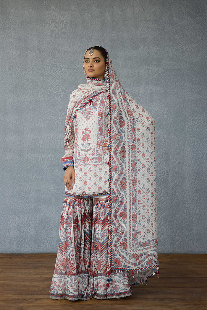 Coromandel Dakshaa Sharara Set