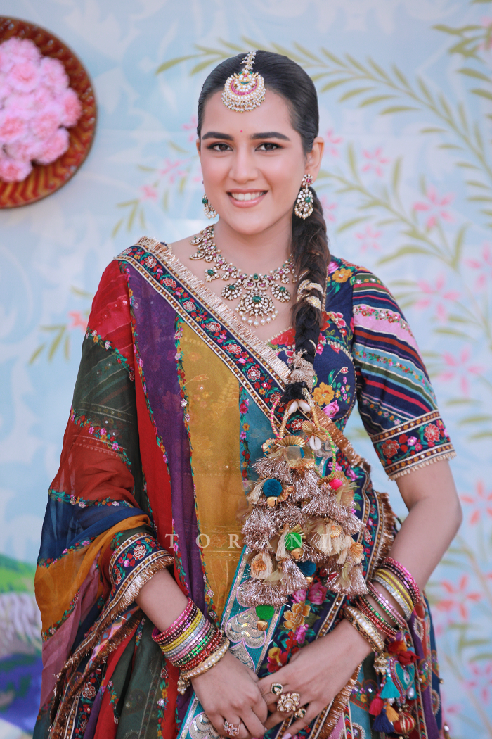 Khushi Bohra In Our Dil Rangrez Jiya Lehenga Set