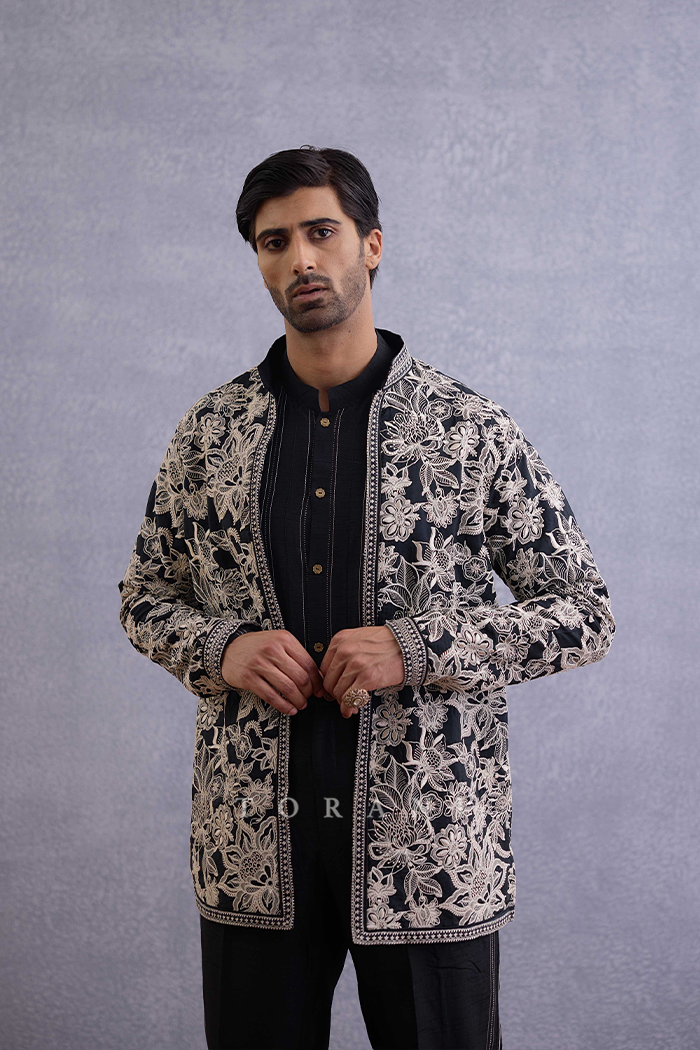 Kalamkari Dheer Bomber Jacket