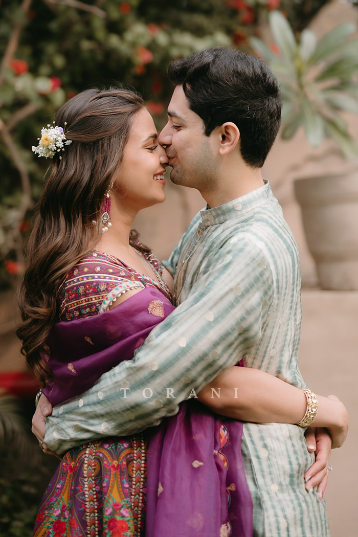 Krisha Bapna in our Dil Kusha Zaiba Anarkali Set