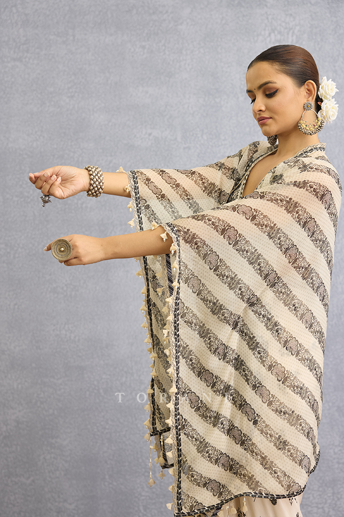 Kalamkari Zaira Cape