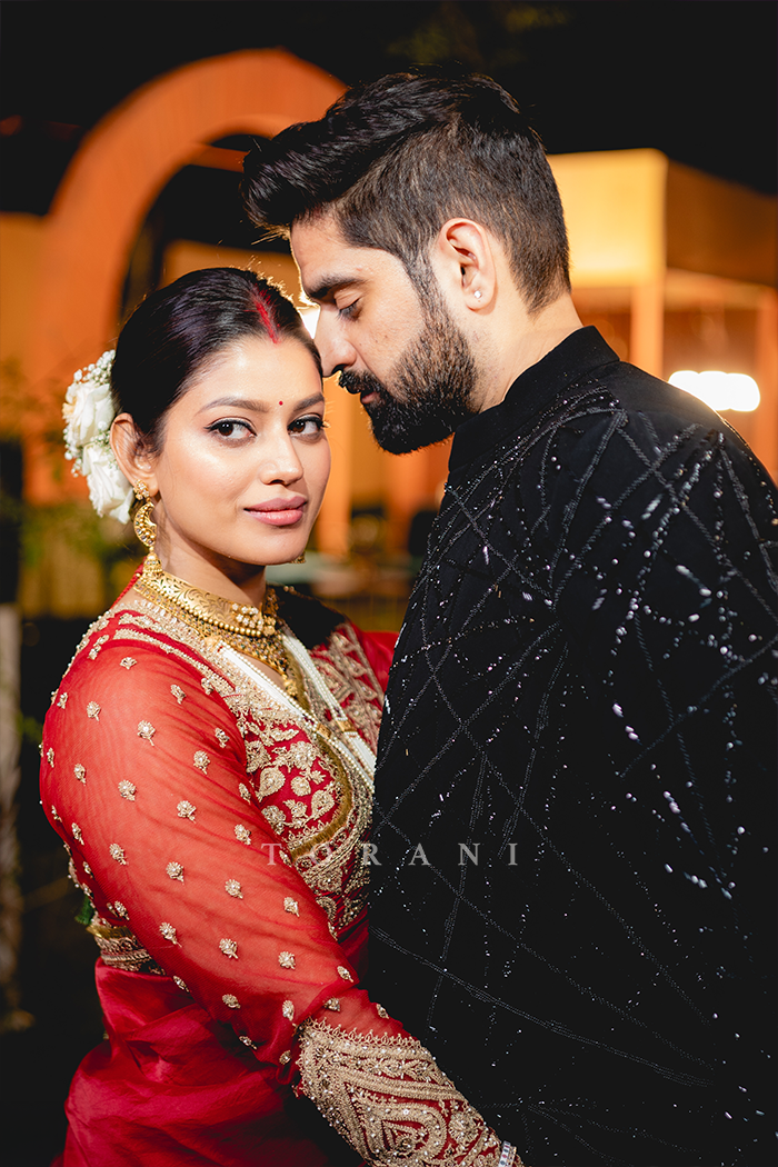 Ankita Singh in our Shamse Mariam Naazia Saree Set