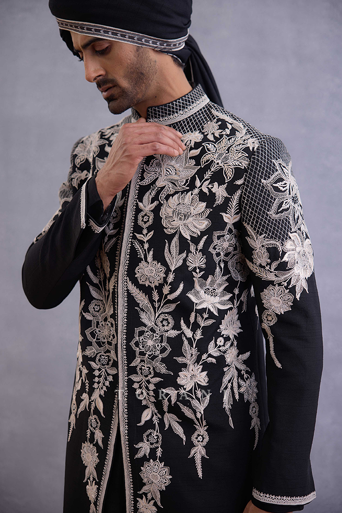 Kalamkari Achintya Sherwani Set