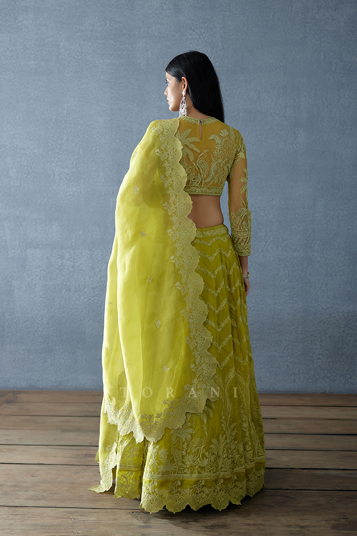 Khas Indira Lehenga Set