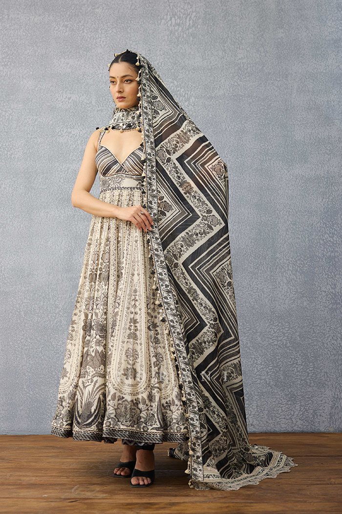 Kalamkari Sarika Anarkali Set