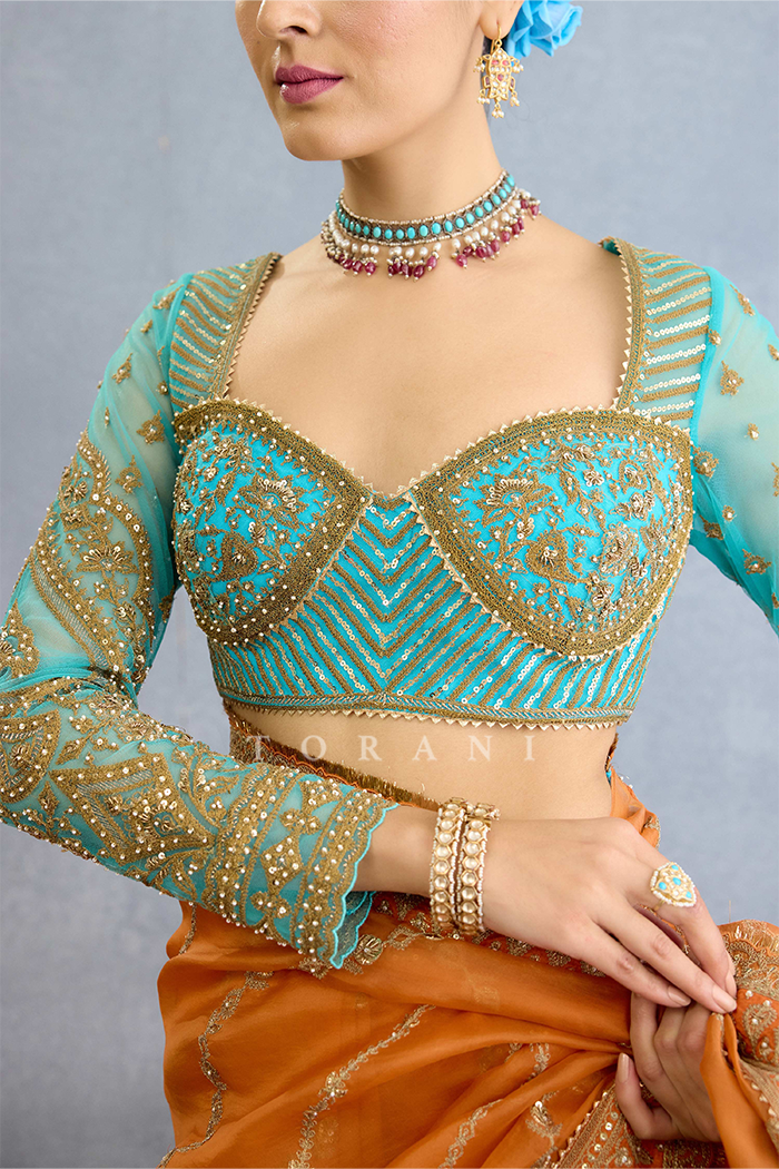 Neer-Rumani Ramani Blouse