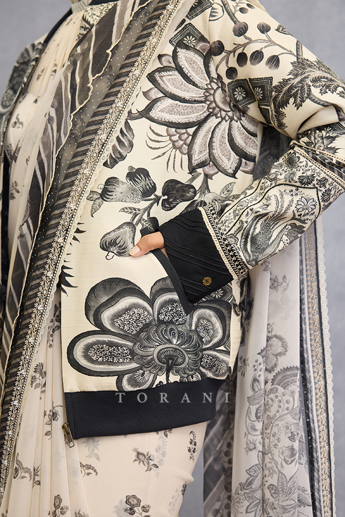 Kalamkari Darshit Bomber Jacket