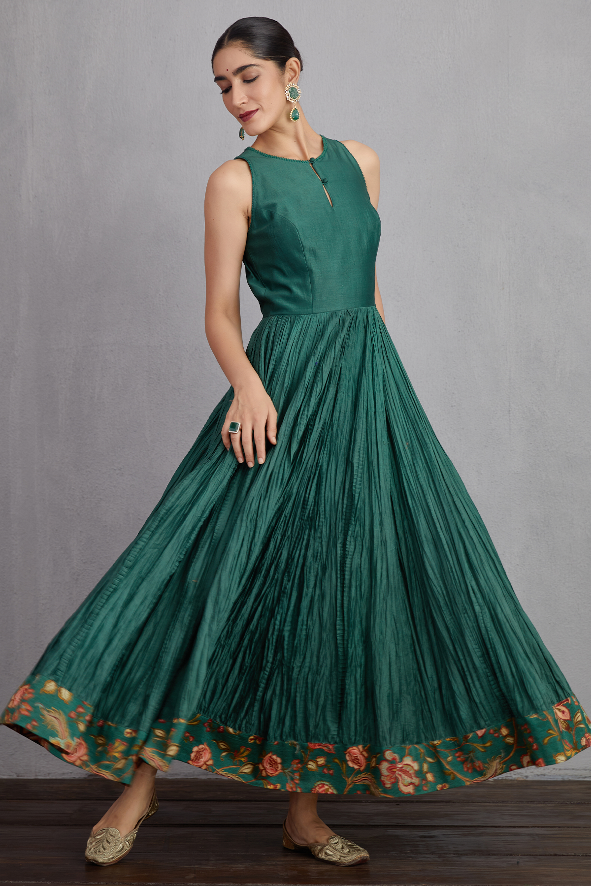 Sheesham Dhuni Nakshi Jacket Set