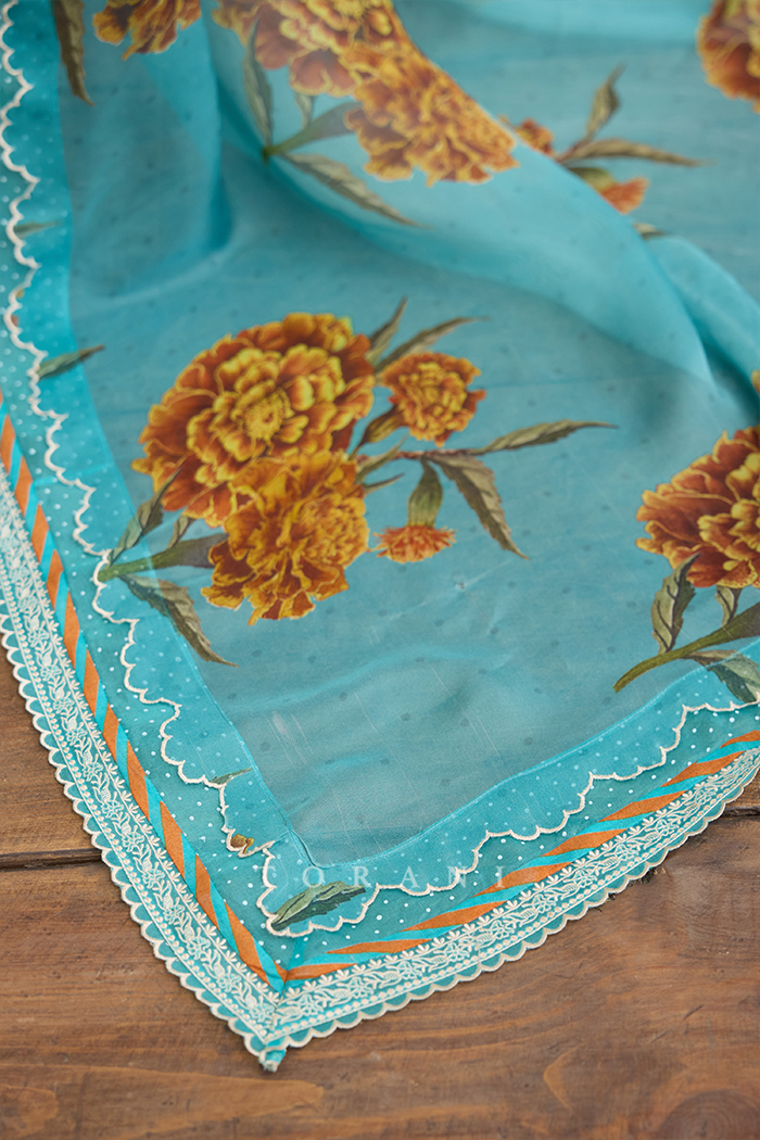 Firoza Raasika Saree