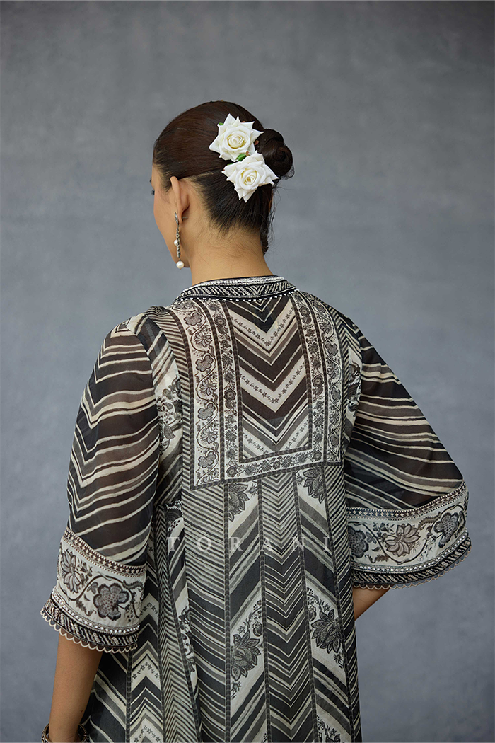 Kalamkari Asthika Kurta Set